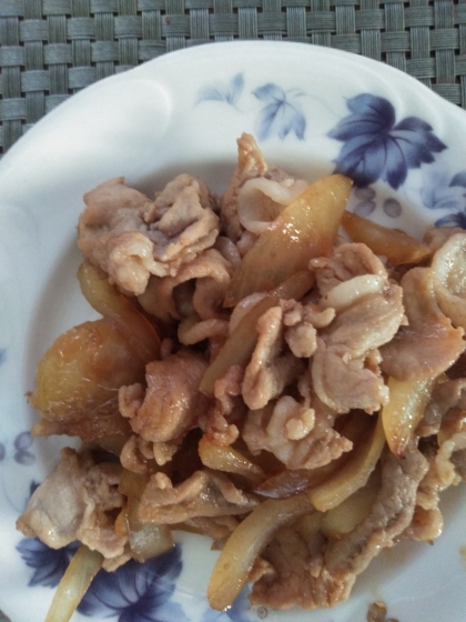 豚肉とねぎの炒めもの