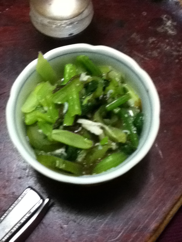 長芋と小松菜ともずく酢の和え物 レシピ 作り方 By とりあえず乾杯 楽天レシピ