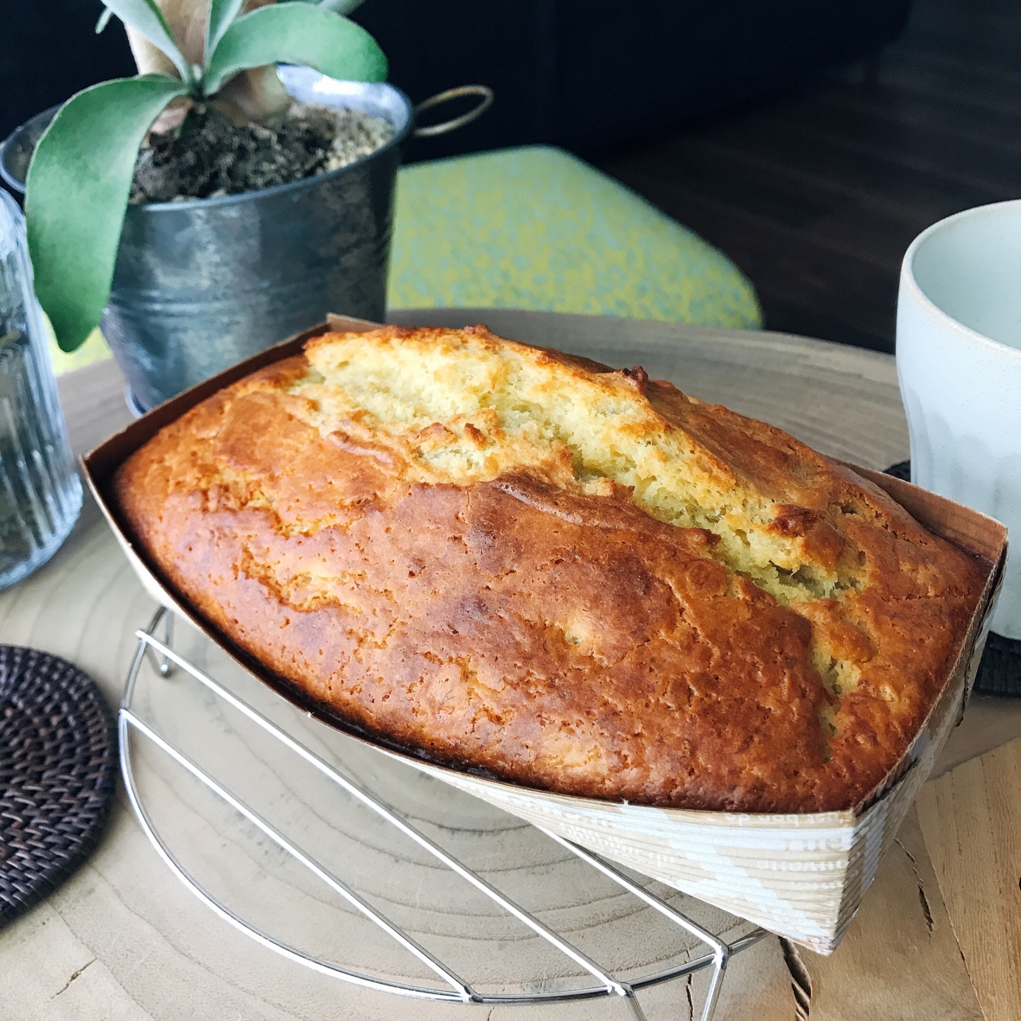 グルテンフリー！米粉のバナナパウンドケーキ