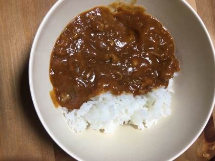 濃厚！鶏むね肉と茄子のトマトカレー＋＋