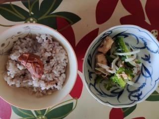 朝食♡ごはん+副菜1品