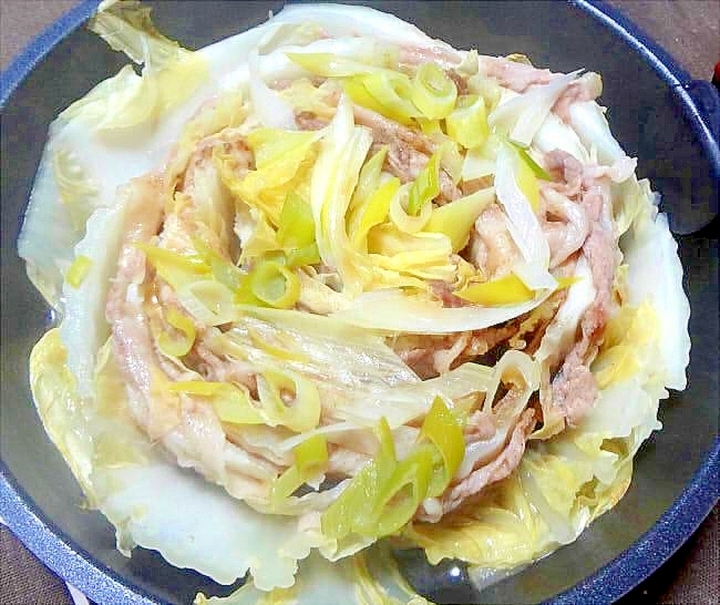 東のまるごと鍋☆白菜と豚肉のミルフィーユ鍋
