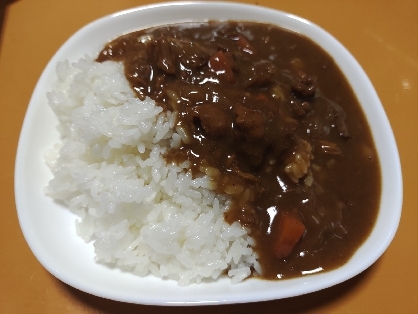 牛肉と玉ねぎのカレーライス