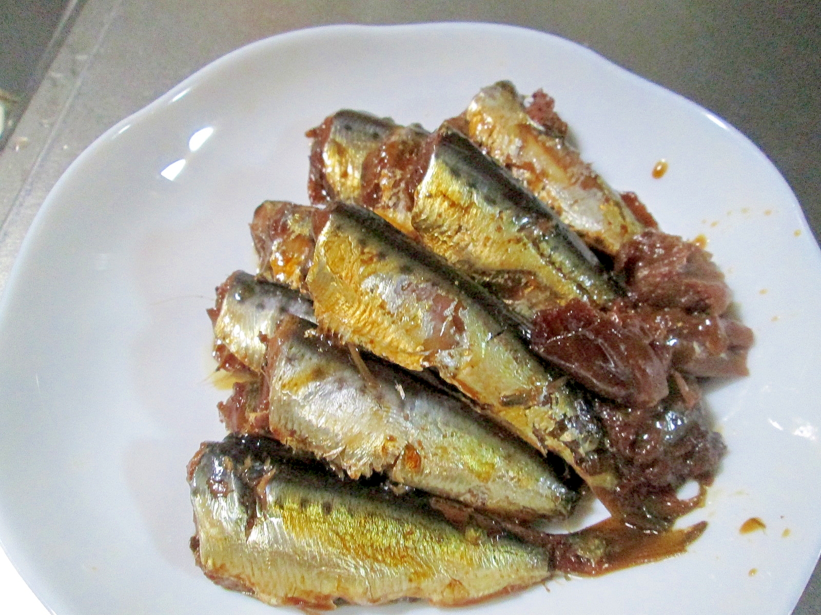 圧力鍋で骨まで食べれるイワシの梅煮