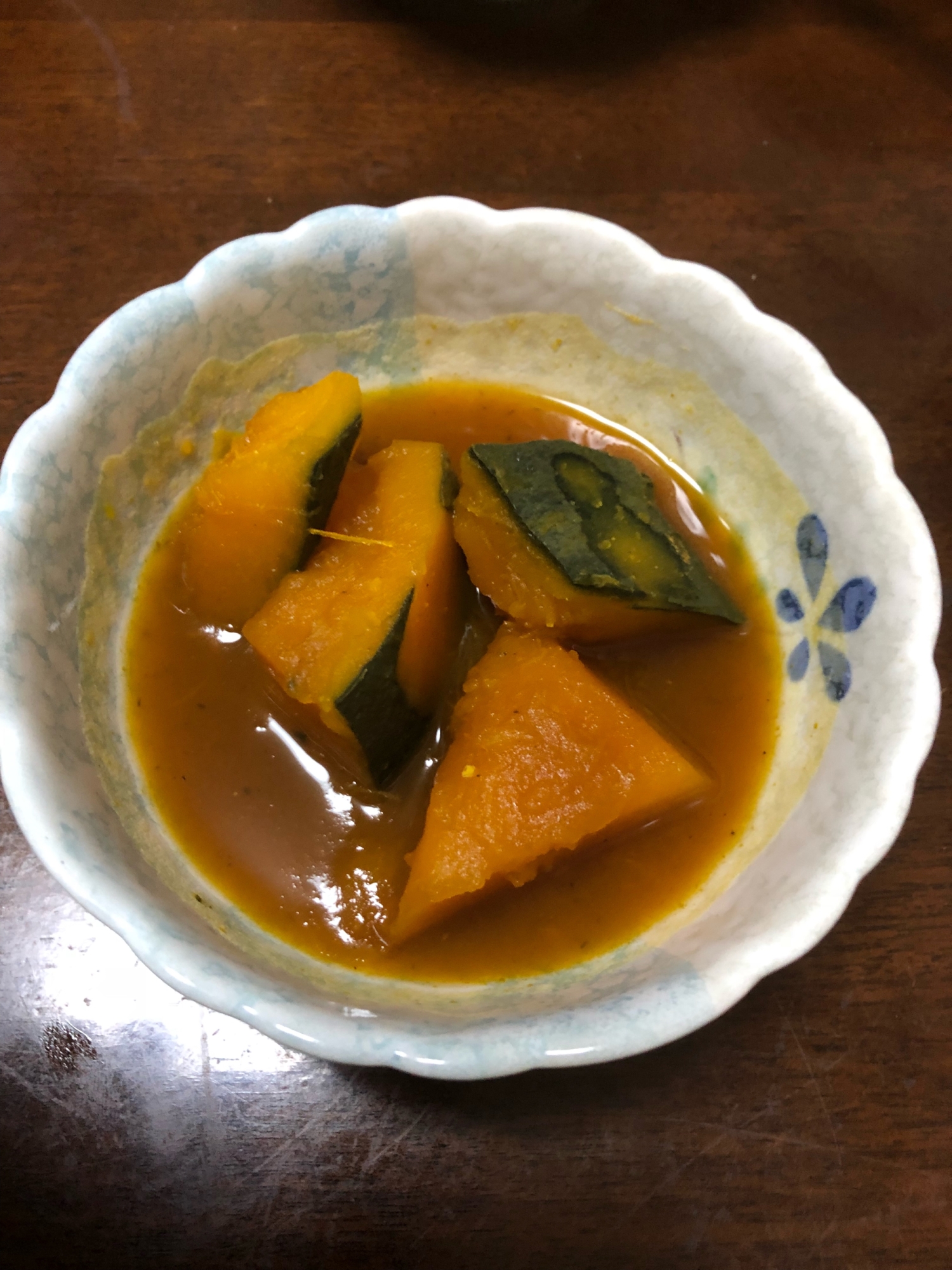 おふくろの味かぼちゃの煮物