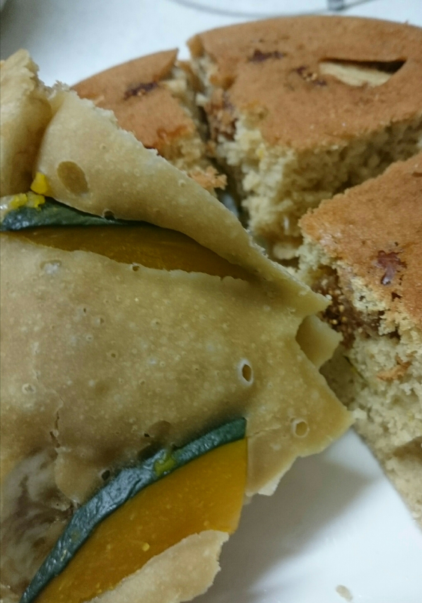 簡単炊飯器で無花果とバナナとかぼちゃのケーキ レシピ 作り方 By しゅうくりーーむ 楽天レシピ