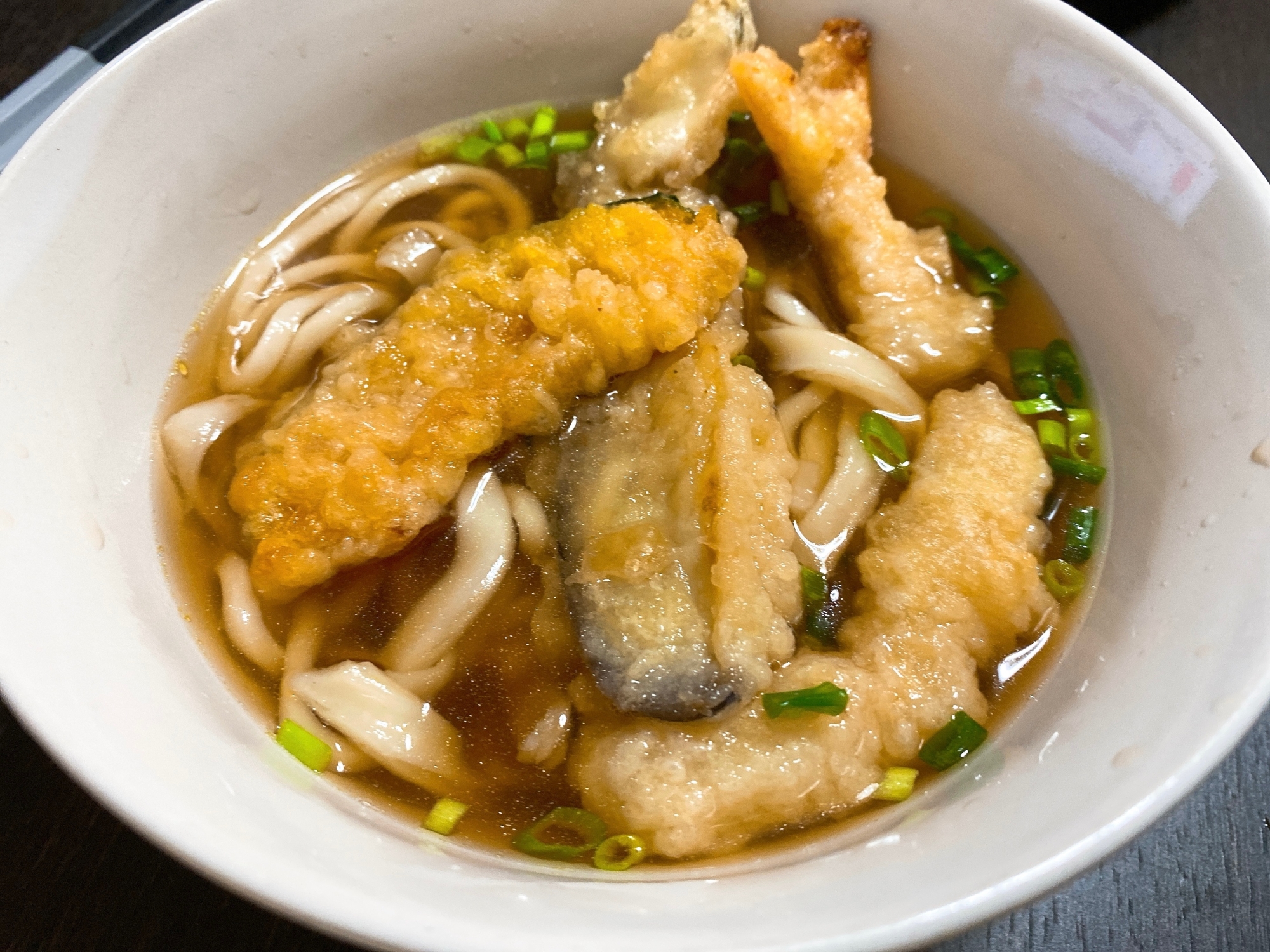 スーパーのお惣菜天ぷらで天ぷらうどん レシピ 作り方 By きっちんmiwa 楽天レシピ