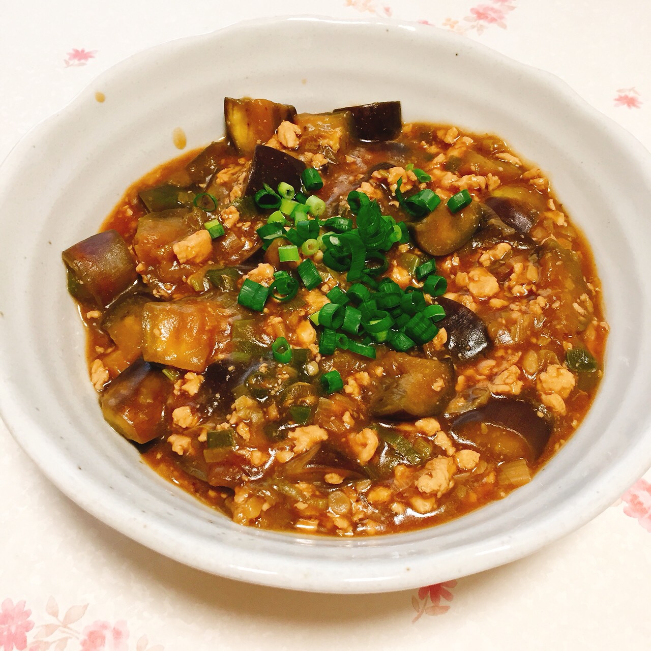 ご飯によく合う麻婆ナス