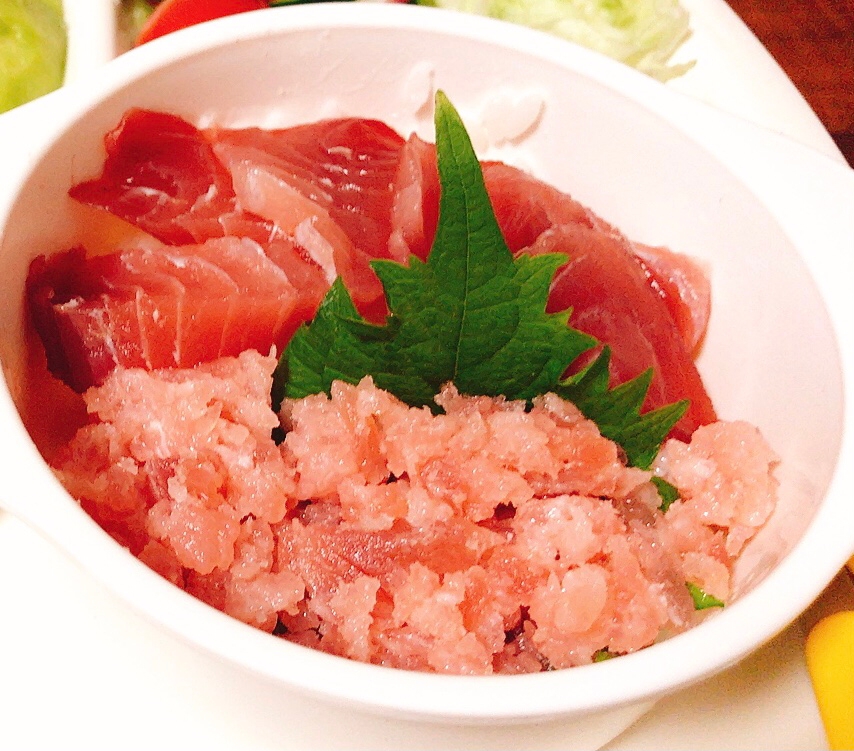 子供用マグロ丼