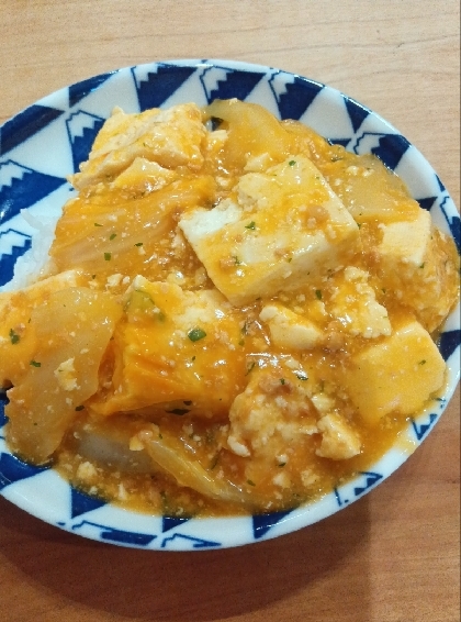 白菜のマーボー豆腐