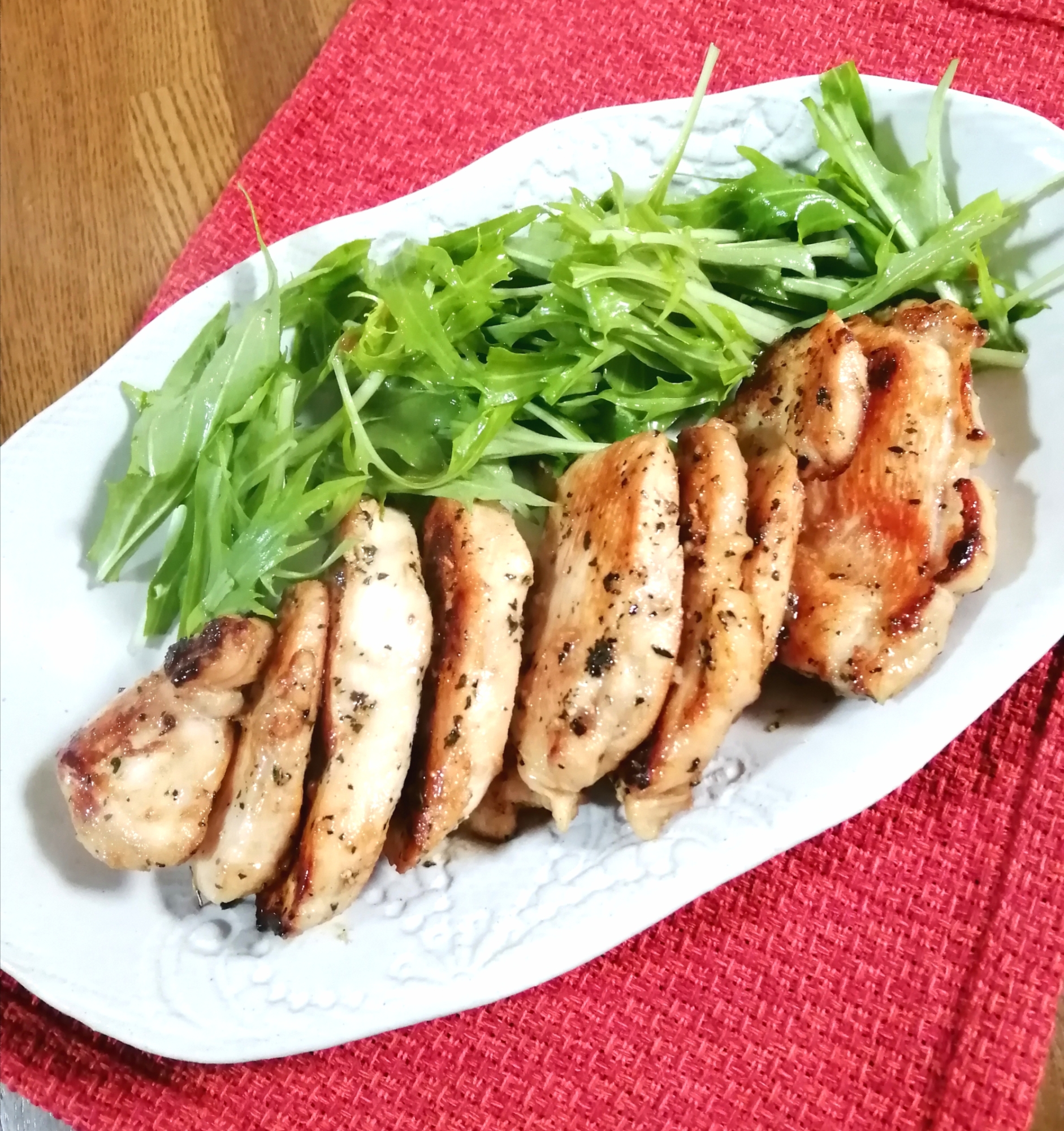 鶏むね肉で ガーリックバジルチキン レシピ 作り方 By ぐー ゆるっと節約主婦 楽天レシピ 鶏むね肉で ガーリックバジルチキン レシピ 作り方 By ぐー ゆるっと節約主婦 楽天レシピ