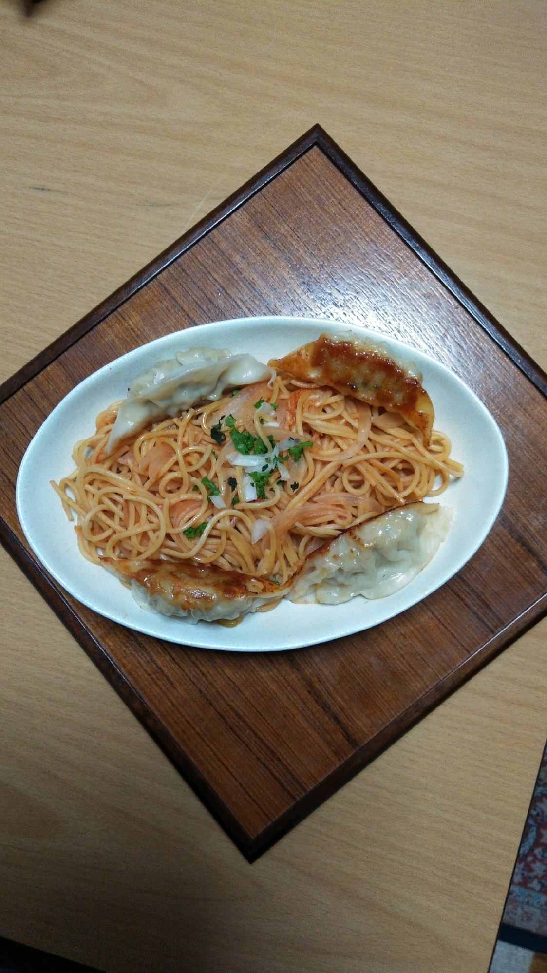 餃子スパゲティ