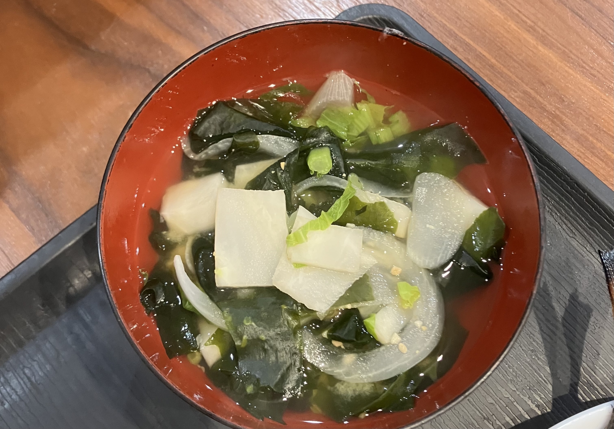 コカブのお味噌汁