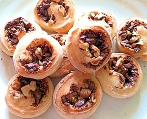 ☆洗い物いらずで簡単！袋を使って簡単チョコパン☆ レシピ・作り方 by