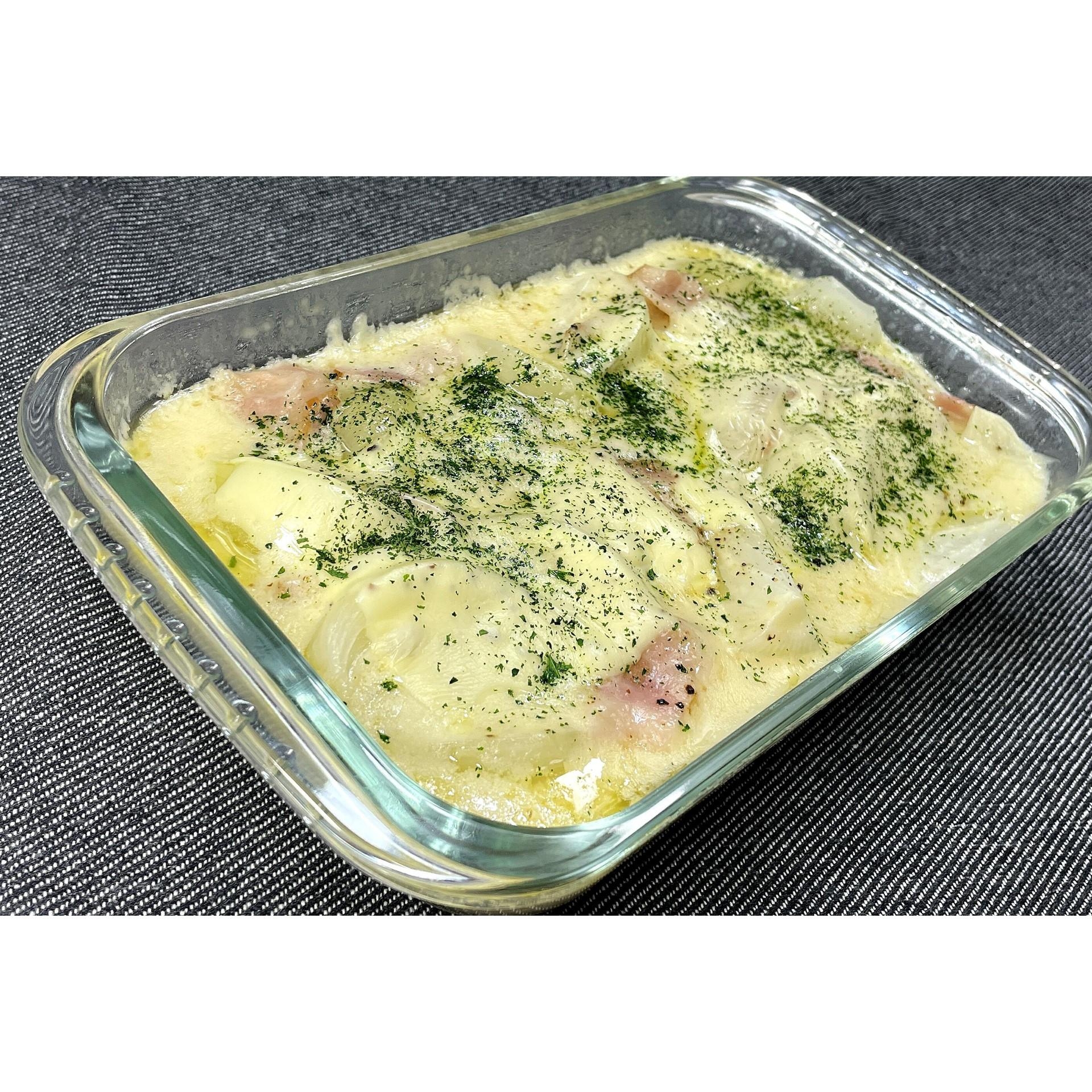 新玉ねぎとベーコンのクリーム煮★動画あり★