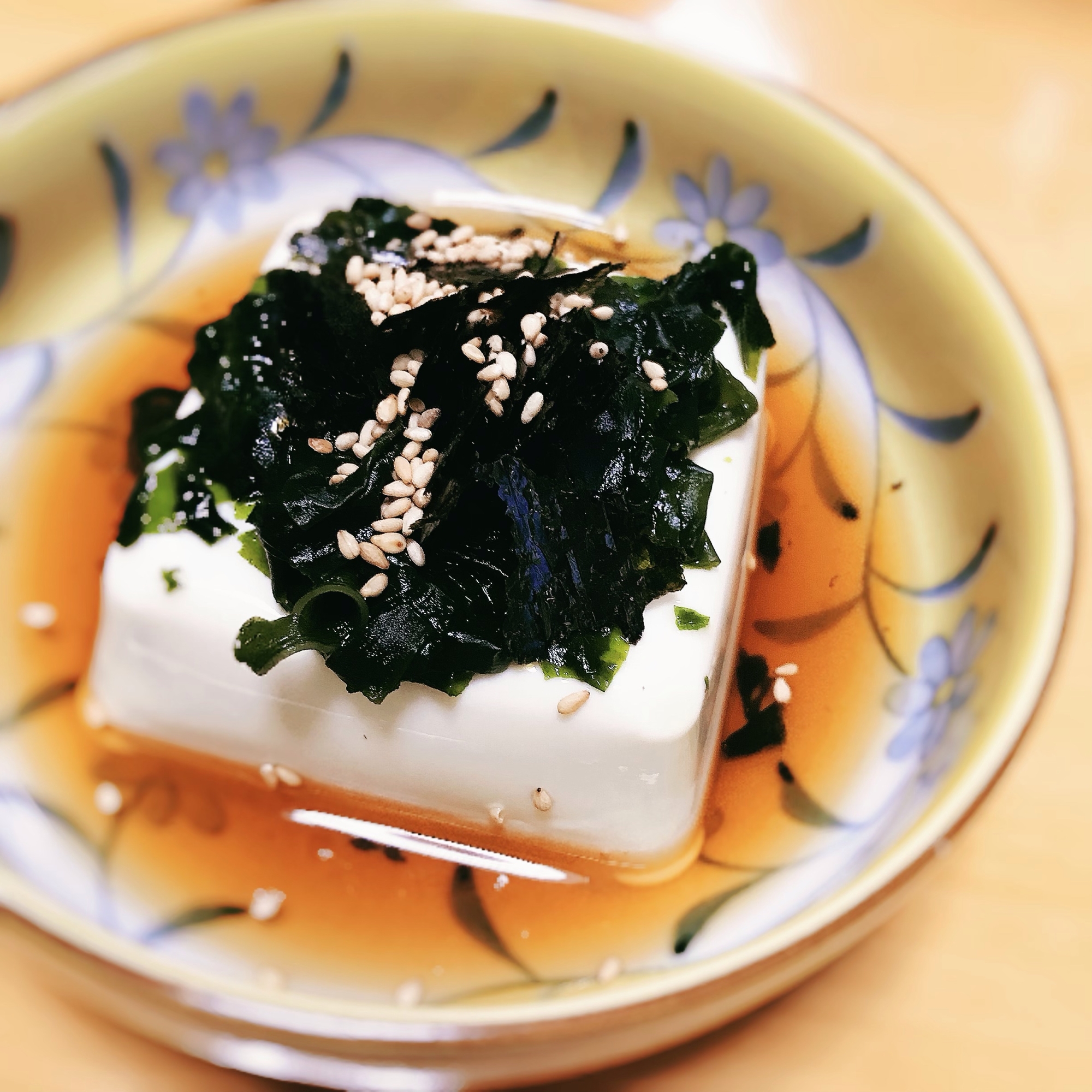 めんつゆで食べる　お豆腐の副菜　食欲ないとき