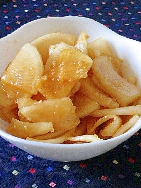 大根の醤油麹浅漬け