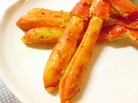 焼きカニ カレー風味 レシピ 作り方 By V るん 0394 楽天レシピ