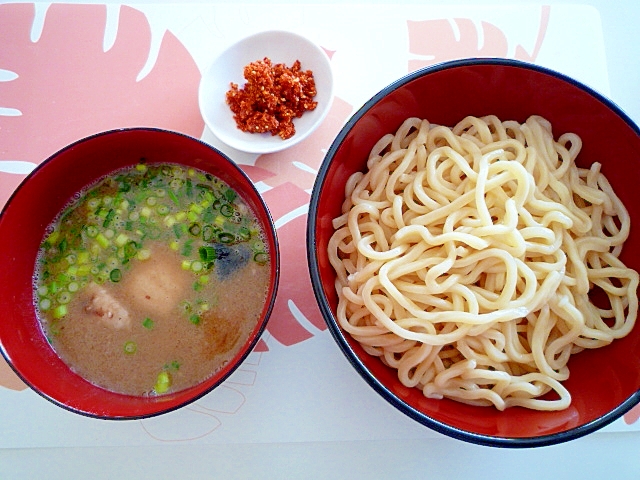 おうちで食べる六厘舎の辛つけ麺♪