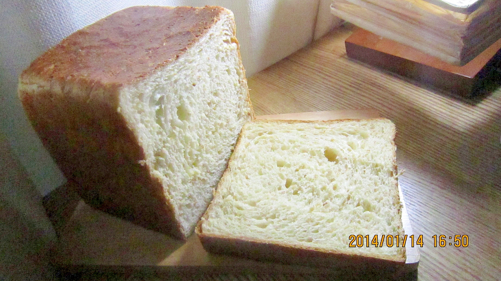冷蔵発酵でソフトなライ麦とグラハムの食パン
