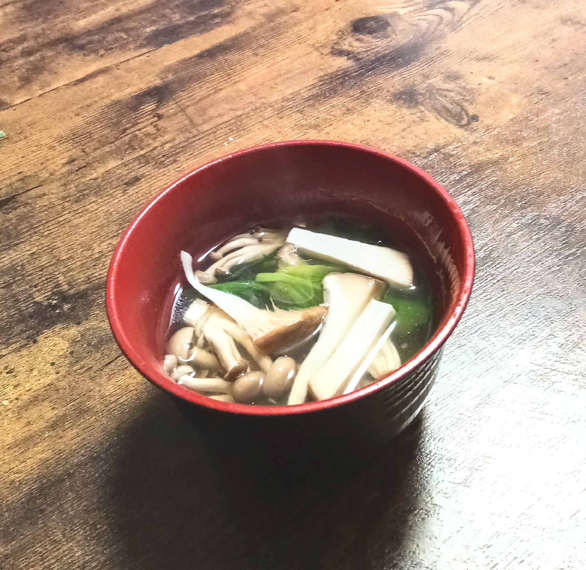 きのこのお吸い物