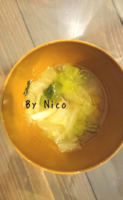 おはようございます(*^^*)しめじも追加しました♪白菜が甘くて美味しかったです♪ごちそうさまでした★
