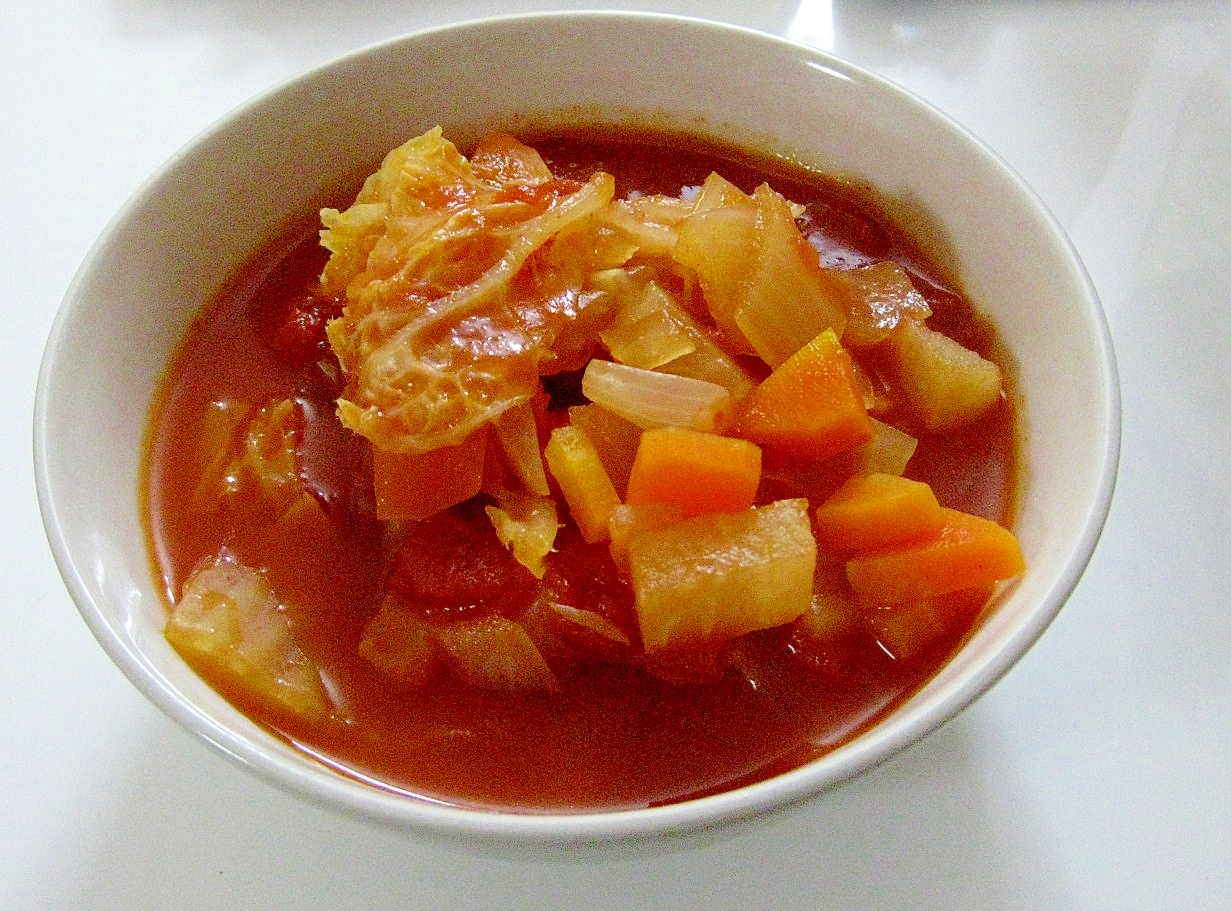 冬野菜のミネストローネ