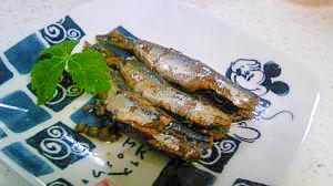 圧力鍋で骨ごと食べられる鰯の山椒煮