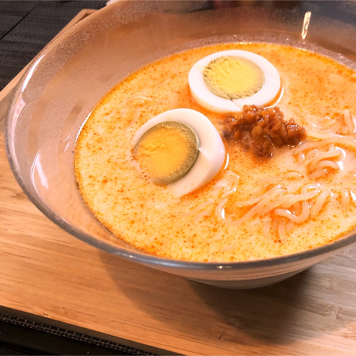 ヘルシー冷やし豆乳坦々麺