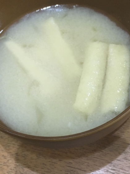 つやこさん こんばんは☆
シンプルで美味しい味噌汁でした(о´∀`о)