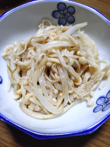 レンジでチン♫もやしとえのきのポン酢和え