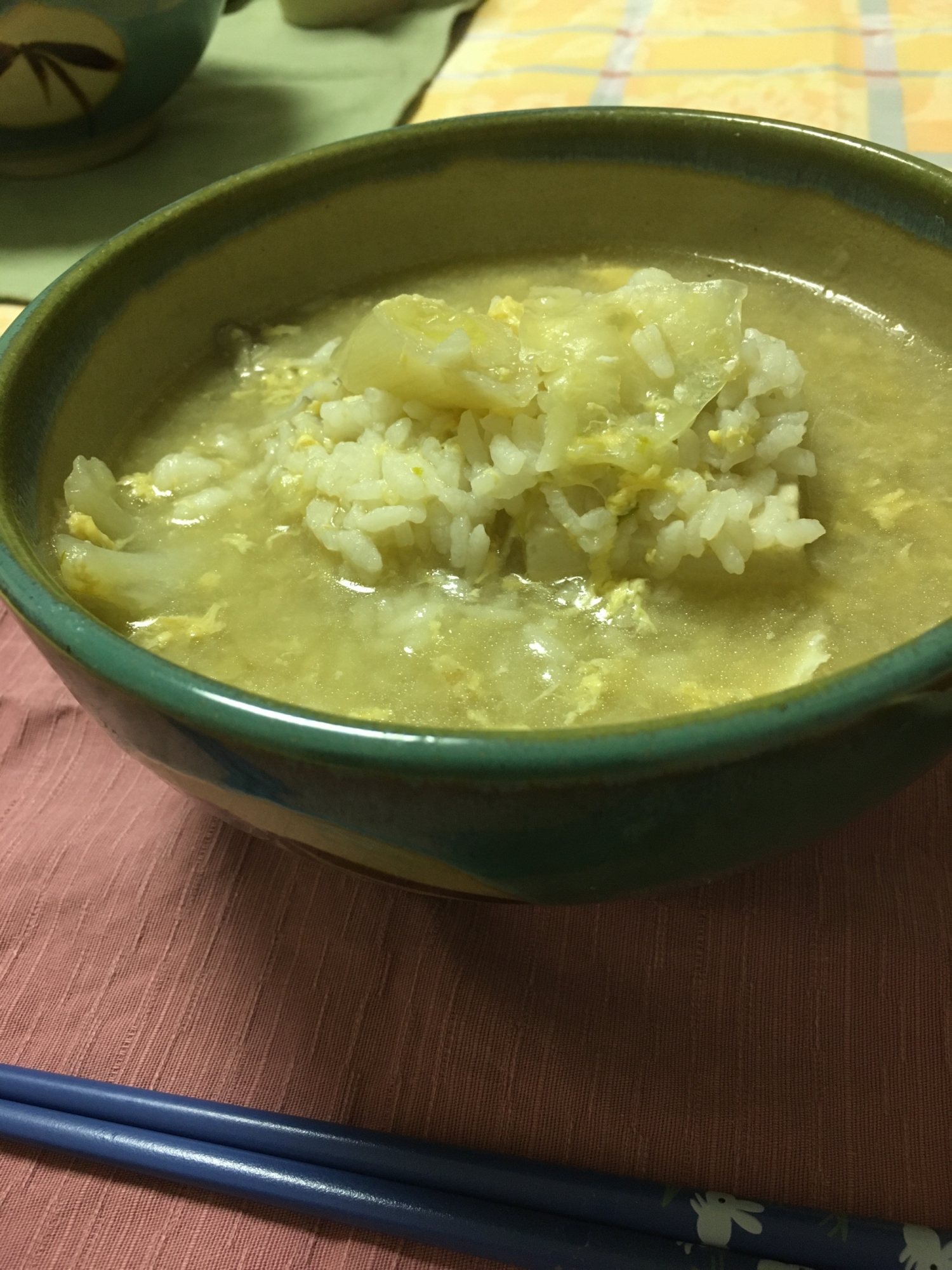 うまみ凝縮！鶏肉の雑炊