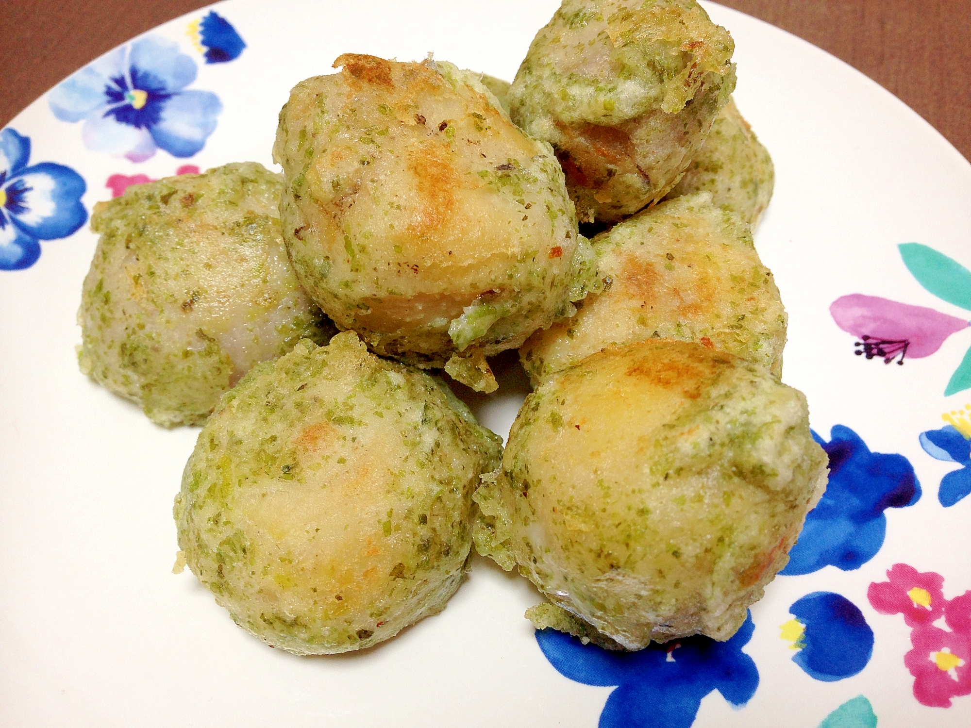 ほくほく食感☆里芋の磯辺揚げ