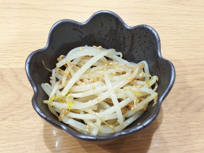 レンジで簡単！もやしナムル