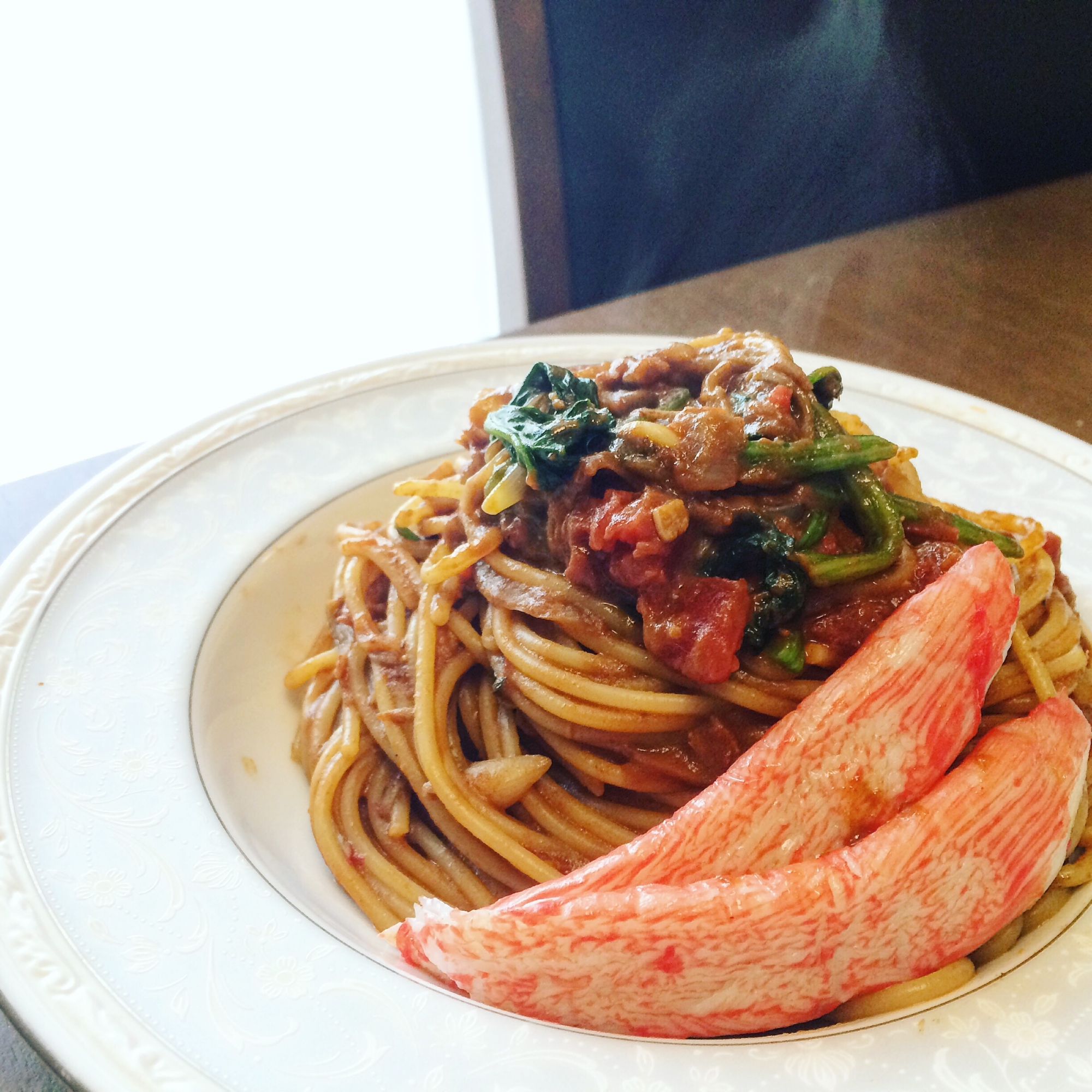 缶詰めで簡単 濃厚蟹味噌トマトパスタ レシピ 作り方 By Saori I O 楽天レシピ 缶詰めで簡単 濃厚蟹味噌トマトパスタ レシピ 作り方 By Saori I O 楽天レシピ