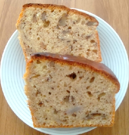 超簡単！HMで甘さ控えめバナナパウンドケーキ☆