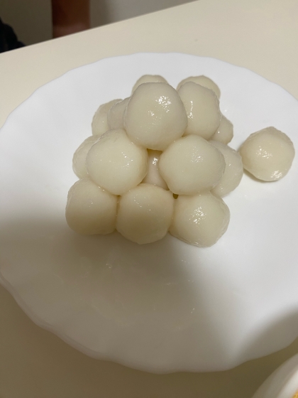 お月見団子（2種）の作り方