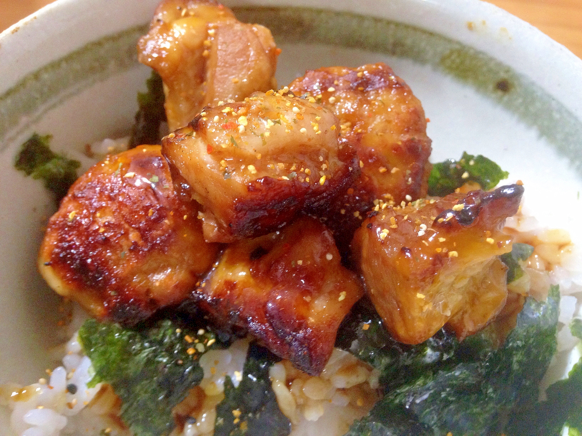 焼きたて！香ばしい！焼き鳥丼