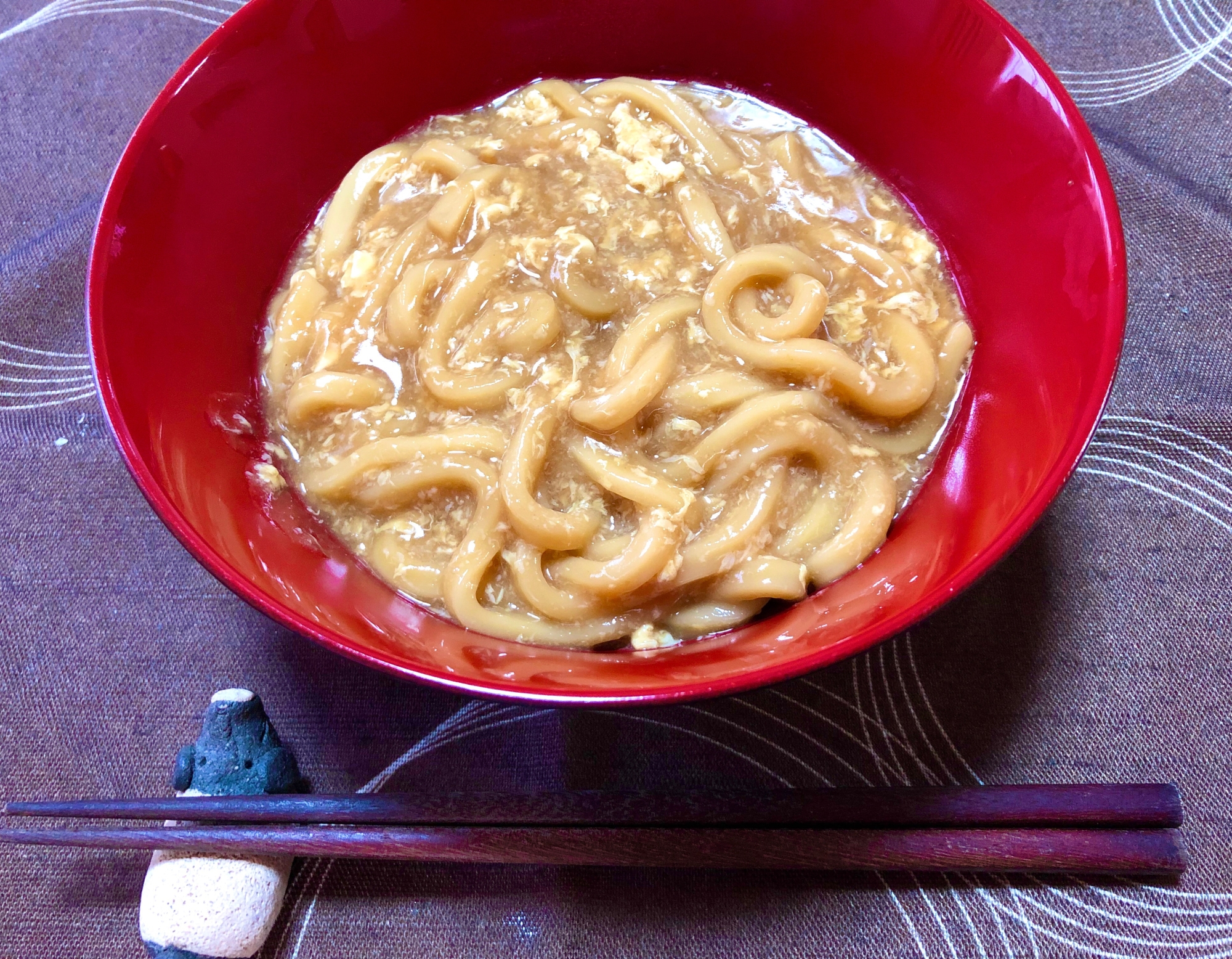 お腹が弱っているときはコレ！たまごあんかけうどん