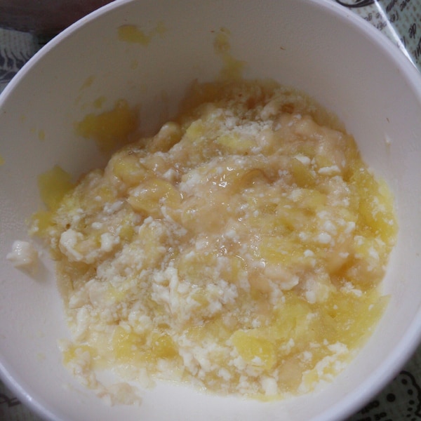 離乳食中期 さつまいもとバナナの豆腐和え レシピ 作り方 By たくみ905 楽天レシピ 離乳食中期 さつまいもとバナナの豆腐和え レシピ 作り方 By たくみ905 楽天レシピ