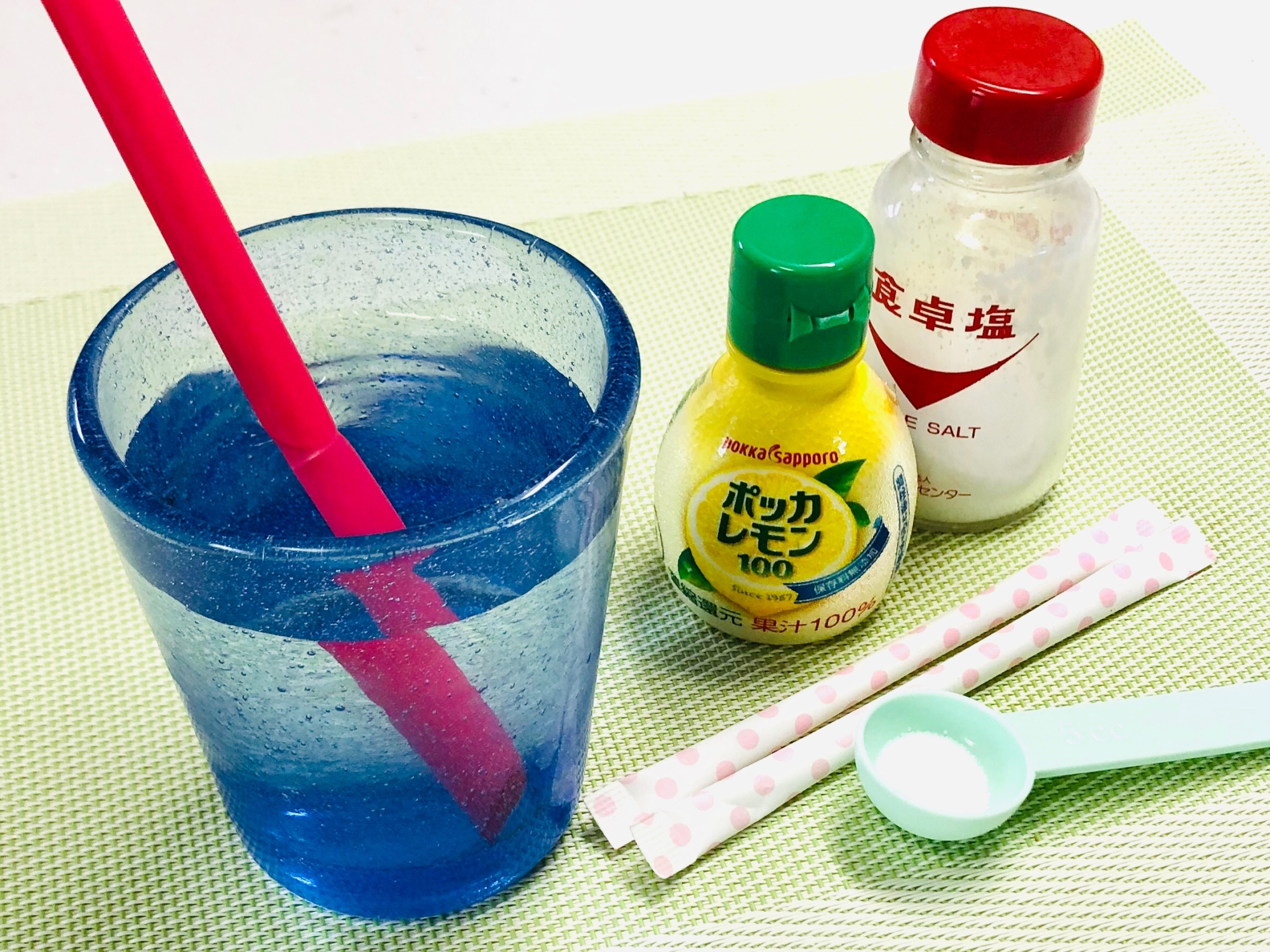 直ぐ出来る コップ1杯の経口補水液で熱中症対策 レシピ 作り方 By 善ちゃん 楽天レシピ