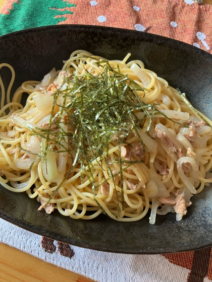 和風ツナパスタ