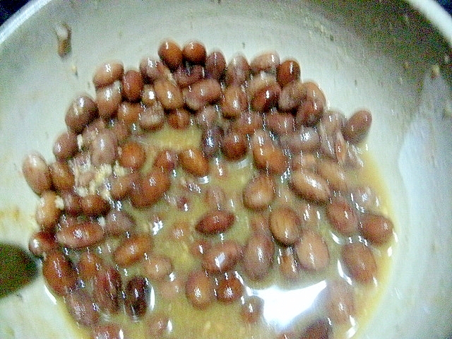 金時豆の塩こうじ味噌煮