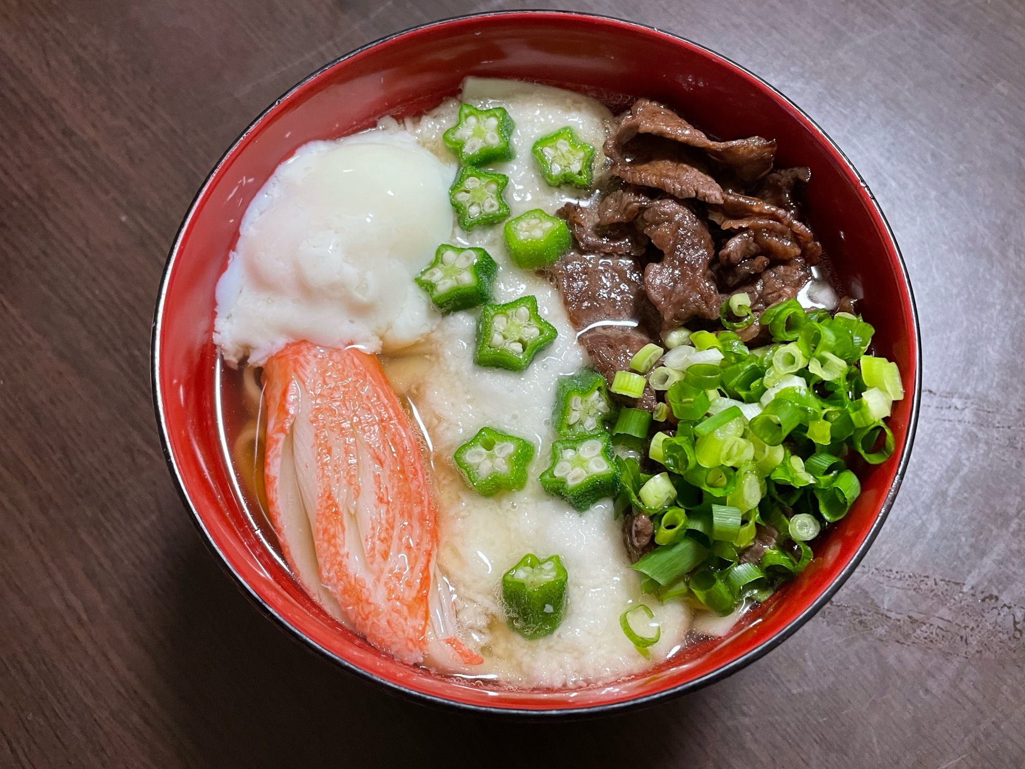 天の川うどん(潰瘍性大腸炎☆)