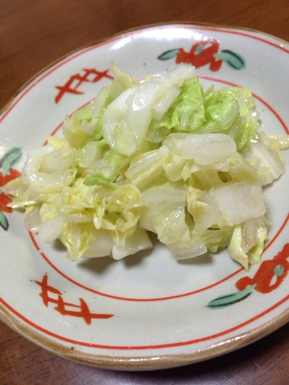 白菜の塩麹ナムル
