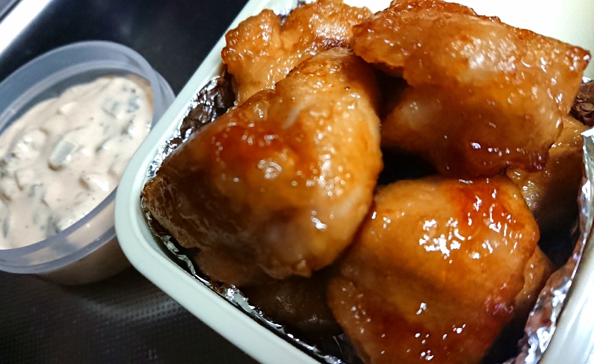 お弁当用チキン南蛮★卵不要タルタルソース!