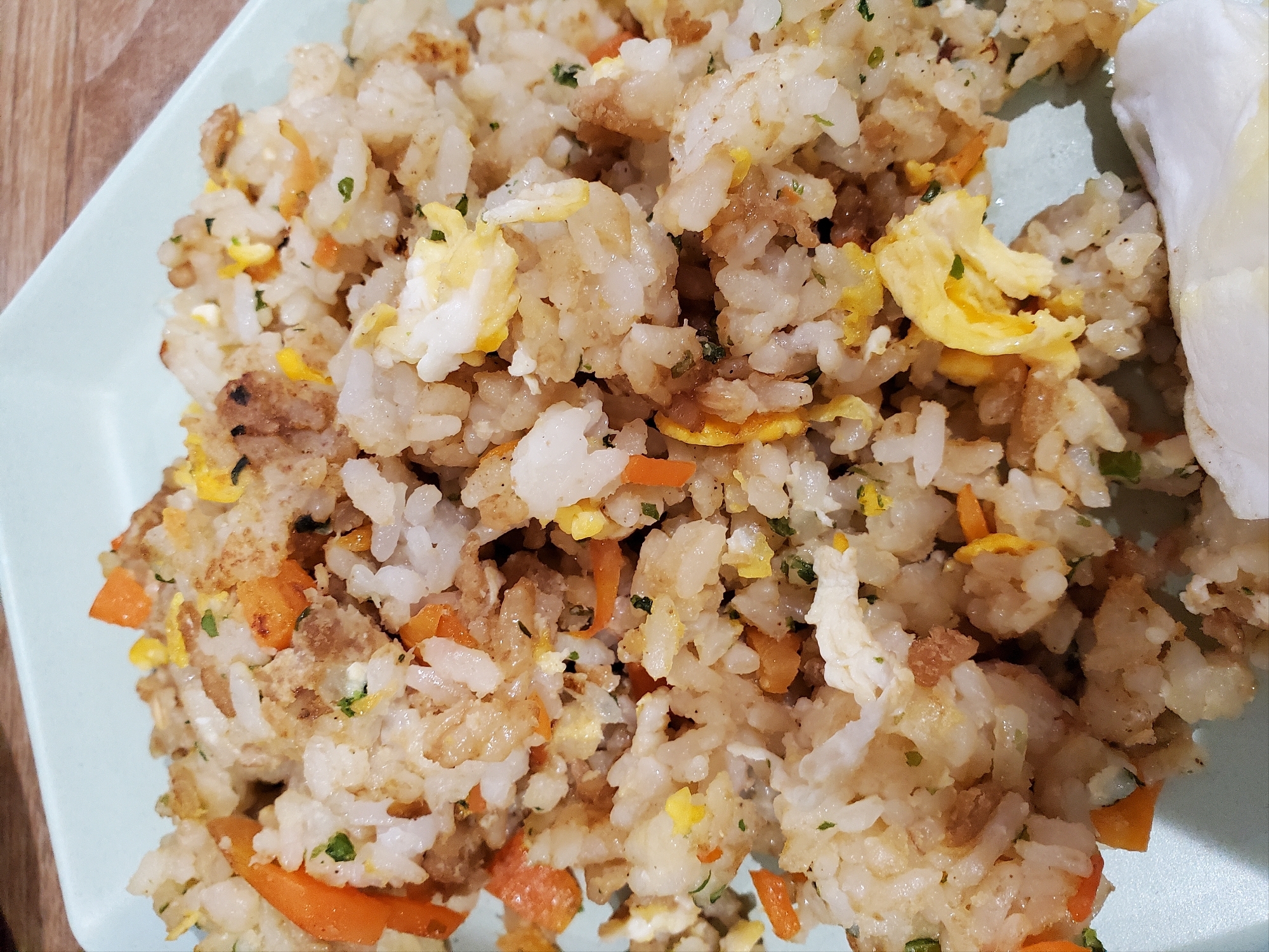鶏そぼろチャーハン