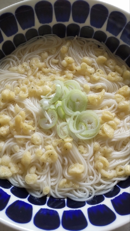 子供作☺️温まるにゅうめん