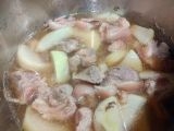 牛肉と野菜のスープ
