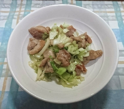 【作り置き】キャベツと鶏肉の蒸し旨煮